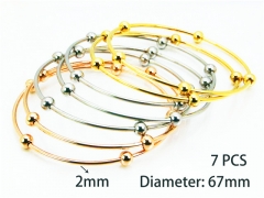 Wholesale Stainless Steel Jewelry | Bangles | HY58B0305HJZ | Bulk