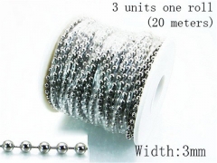 Wholesale Stainless Steel Jewelry - Stainless Steel Chains - HY70A1194LSD
