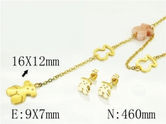 Wholesale Stainless Steel Jewelry - Stainless Steel Jewelry Sets - HY64S1362HMT