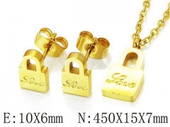 Wholesale Stainless Steel Jewelry - Stainless Steel Jewelry Sets - HY25S0650NW