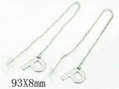 Wholesale Stainless Steel Jewelry - Stainless Steel Earrings - HY59E0788JLS