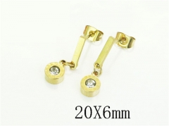 Wholesale Stainless Steel Jewelry - Stainless Steel Earrings - HY80E1142IL
