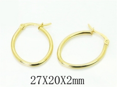 Wholesale Stainless Steel Jewelry - Stainless Steel Earrings - HY21E0144HM