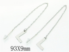 Wholesale Stainless Steel Jewelry - Stainless Steel Earrings - HY59E0784JLW