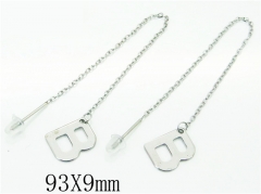 Wholesale Stainless Steel Jewelry - Stainless Steel Earrings - HY59E0774JLA