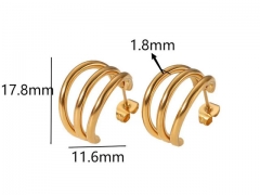 Wholesale Stainless Steel Jewelry - Stainless Steel Earrings - HY0158E0231