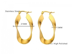 Wholesale Stainless Steel Jewelry - Stainless Steel Earrings - HY0076E0092