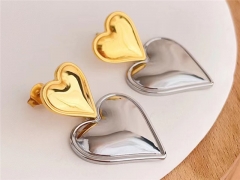 Wholesale Stainless Steel Jewelry - Stainless Steel Earrings - HY0123E0011