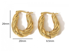 Wholesale Stainless Steel Jewelry - Stainless Steel Earrings - HY0158E0750