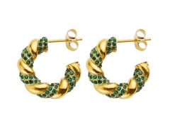 Wholesale Stainless Steel Jewelry - Stainless Steel Earrings - HY0076E0148