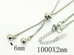 Wholesale Stainless Steel Jewelry - Stainless Steel Necklaces - HY53N0144LL