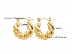 Wholesale Stainless Steel Jewelry - Stainless Steel Earrings - HY0076E0215