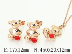 Wholesale Stainless Steel Jewelry - Stainless Steel Jewelry Sets - HY64S1448HNR