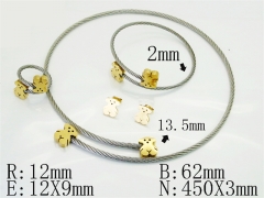 Wholesale Stainless Steel Jewelry - Stainless Steel Jewelry Sets - HY50S0783JIT