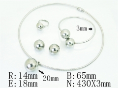 Wholesale Stainless Steel Jewelry - Stainless Steel Jewelry Sets - HY50S0732JSS