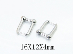 Wholesale Stainless Steel Jewelry - Stainless Steel Earrings - HY30E2746XML