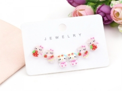 HY Wholesale Stainless Steel Fashion earrings LABUBU Jewelry-HYAB007