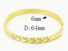 Wholesale Stainless Steel Jewelry | Bangles |  HY30B0391HLS | Bulk