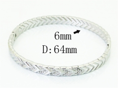 Wholesale Stainless Steel Jewelry | Bangles |  HY30B0390HJE | Bulk
