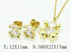 Wholesale Stainless Steel Jewelry - Stainless Steel Jewelry Sets - HY21S0456IMD