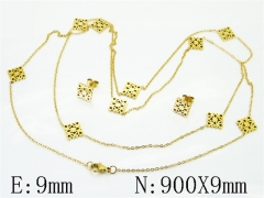 Wholesale Stainless Steel Jewelry - Stainless Steel Jewelry Sets - HY32S0281HOF