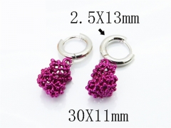Wholesale Stainless Steel Jewelry - Stainless Steel Earrings - HY90E0466IVV