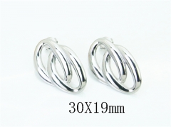 Wholesale Stainless Steel Jewelry - Stainless Steel Earrings - HY30E2780LV