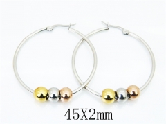Wholesale Stainless Steel Jewelry - Stainless Steel Earrings - HY58E1000KL