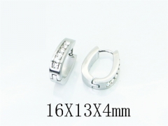 Wholesale Stainless Steel Jewelry - Stainless Steel Earrings - HY30E2823NL
