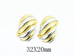 Wholesale Stainless Steel Jewelry - Stainless Steel Earrings - HY30E2787HAA