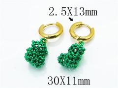 Wholesale Stainless Steel Jewelry - Stainless Steel Earrings - HY90E0472IHW