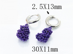 Wholesale Stainless Steel Jewelry - Stainless Steel Earrings - HY90E0465ICC
