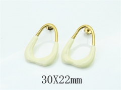 Wholesale Stainless Steel Jewelry - Stainless Steel Earrings - HY70E1578MW