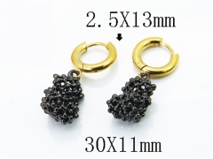 Wholesale Stainless Steel Jewelry - Stainless Steel Earrings - HY90E0470IHR