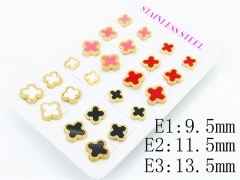 Wholesale Stainless Steel Jewelry - Stainless Steel Earrings - HY24E0168HOE