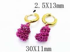 Wholesale Stainless Steel Jewelry - Stainless Steel Earrings - HY90E0475IHD