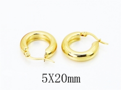 Wholesale Stainless Steel Jewelry - Stainless Steel Earrings - HY58E2100RJL