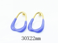 Wholesale Stainless Steel Jewelry - Stainless Steel Earrings - HY70E1583MS