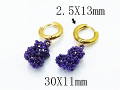 Wholesale Stainless Steel Jewelry - Stainless Steel Earrings - HY90E0474IHS