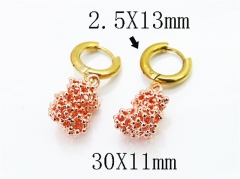 Wholesale Stainless Steel Jewelry - Stainless Steel Earrings - HY90E0469IHT