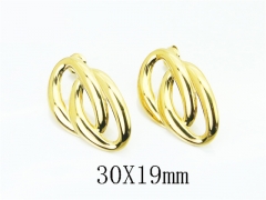 Wholesale Stainless Steel Jewelry - Stainless Steel Earrings - HY30E2781ML
