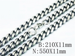Wholesale Stainless Steel Bracelets & Necklaces Sets - HY40S0408JLD
