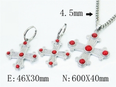 Wholesale Stainless Steel Jewelry - Stainless Steel Jewelry Sets - HY80S0222HOL