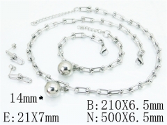Wholesale Stainless Steel Jewelry - Stainless Steel Jewelry Sets - HY50S0820JCC