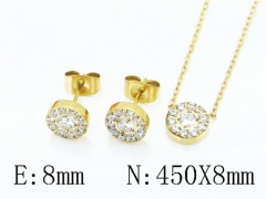 Wholesale Stainless Steel Jewelry - Stainless Steel Jewelry Sets - HY30S0364ILA