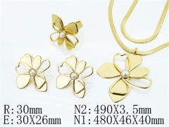 Wholesale Stainless Steel Jewelry - Stainless Steel Jewelry Sets - HY24S0085IMW
