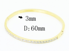 Wholesale Stainless Steel Jewelry | Bangles |  HY30B0451HOL | Bulk