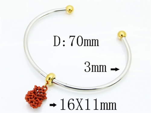 Wholesale Stainless Steel Jewelry | Bangles |HY90B0765HNT | Bulk