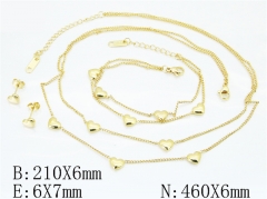 Wholesale Stainless Steel Jewelry - Stainless Steel Jewelry Sets - HY30S0362IFF
