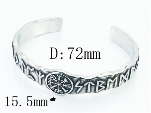 Wholesale Stainless Steel Jewelry | Bangles | HY72B0085IJG | Bulk